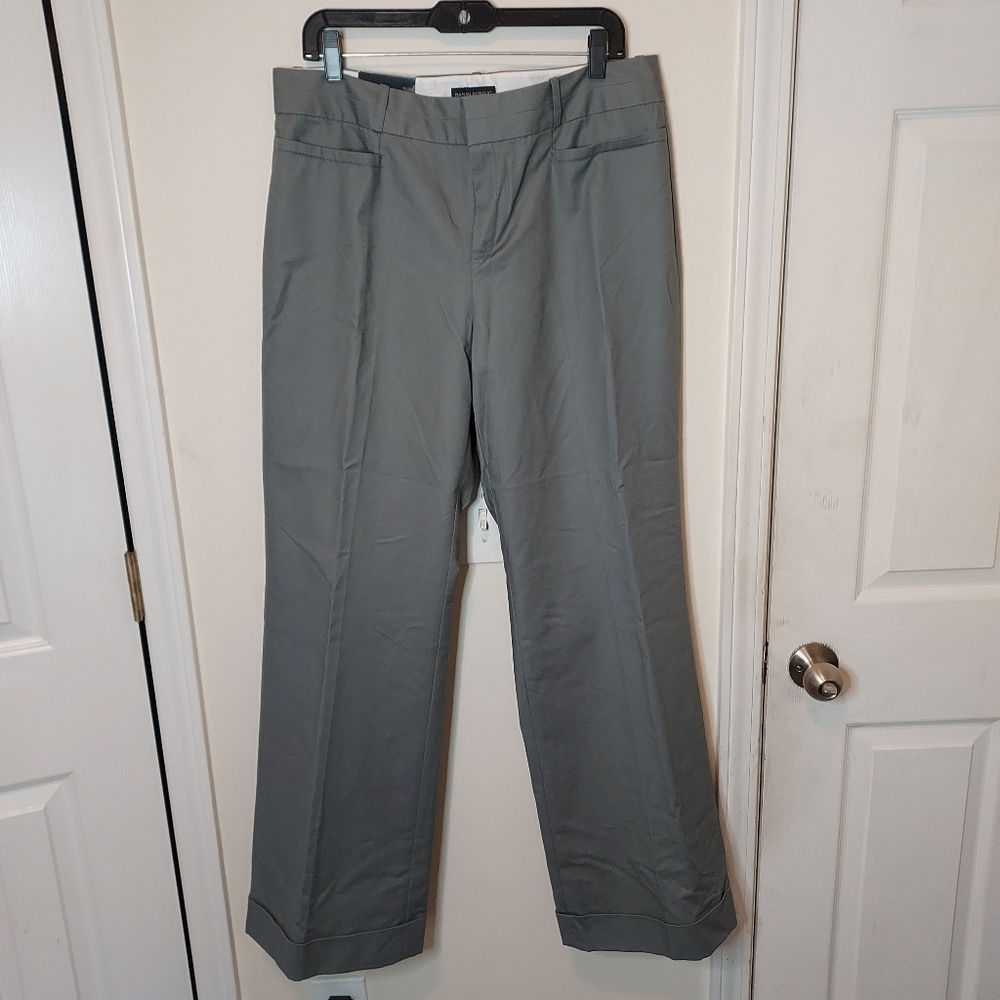 BANANA republic jackson fit flared khaki Business Casual Pants Sz-14